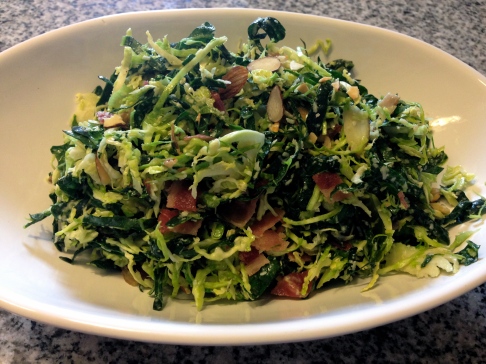 Kale & Shaved Brussels Salad